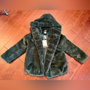 Apparis Faux Fur Jacket - Green